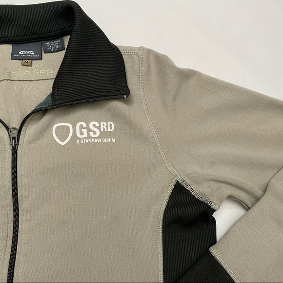 G Star Raw - zip up sweater jacket - lightweight - vintage - track suit jacket - Picture 4 of 7